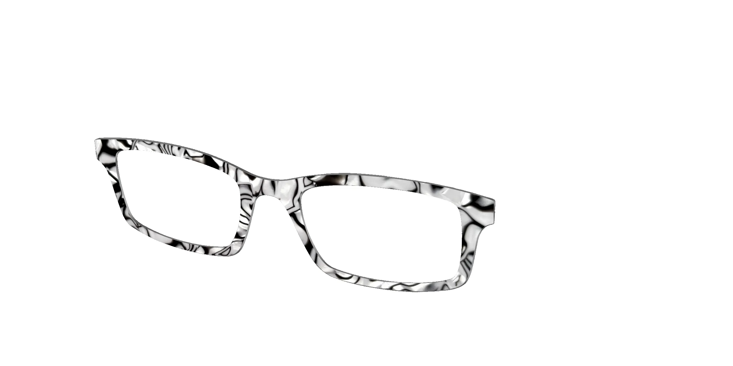 The Black & White Pearl Marble sold by Pair Eyewear product image thumbnail 2