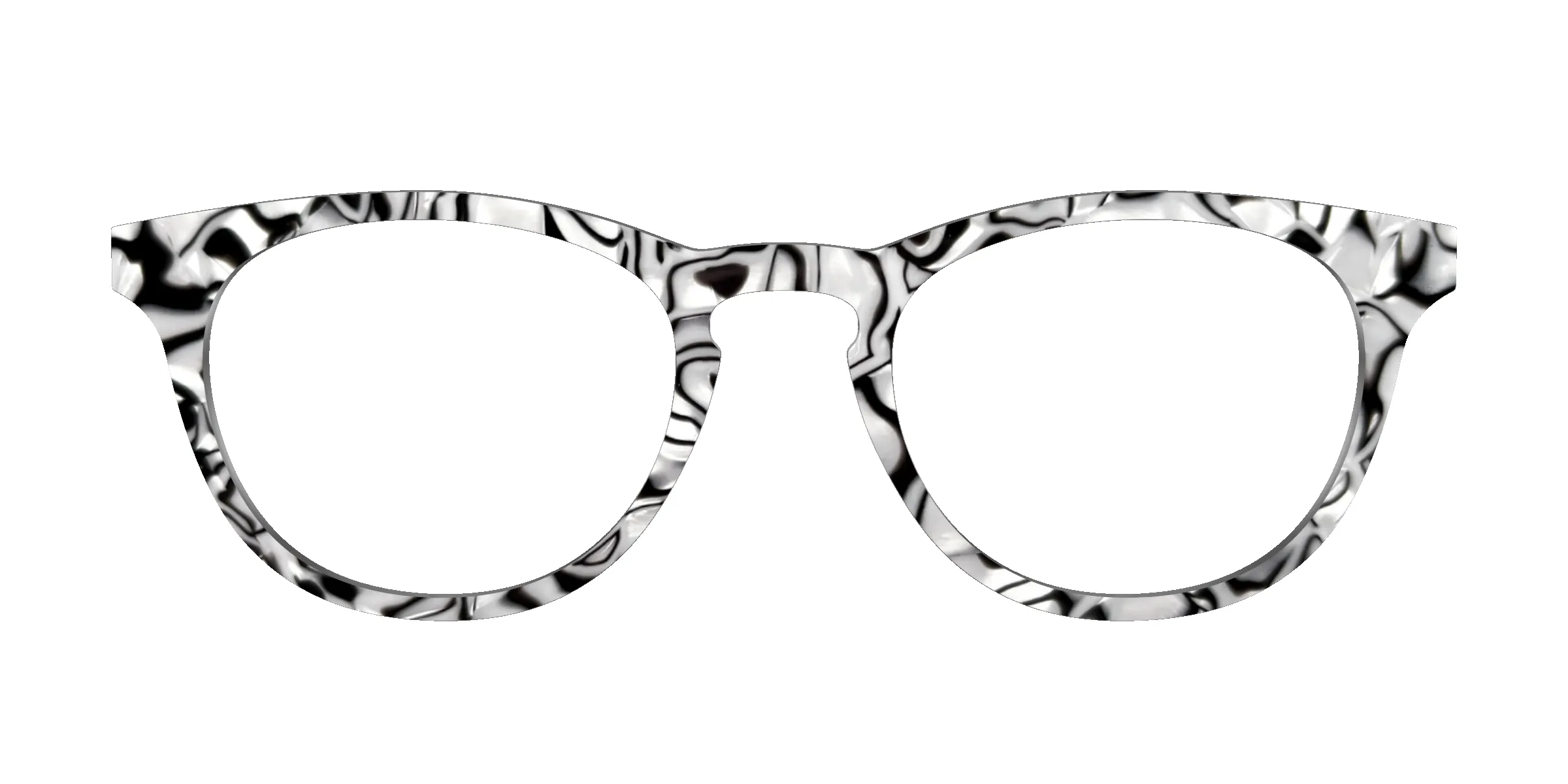 The Black & White Pearl Marble sold by Pair Eyewear product image thumbnail 3