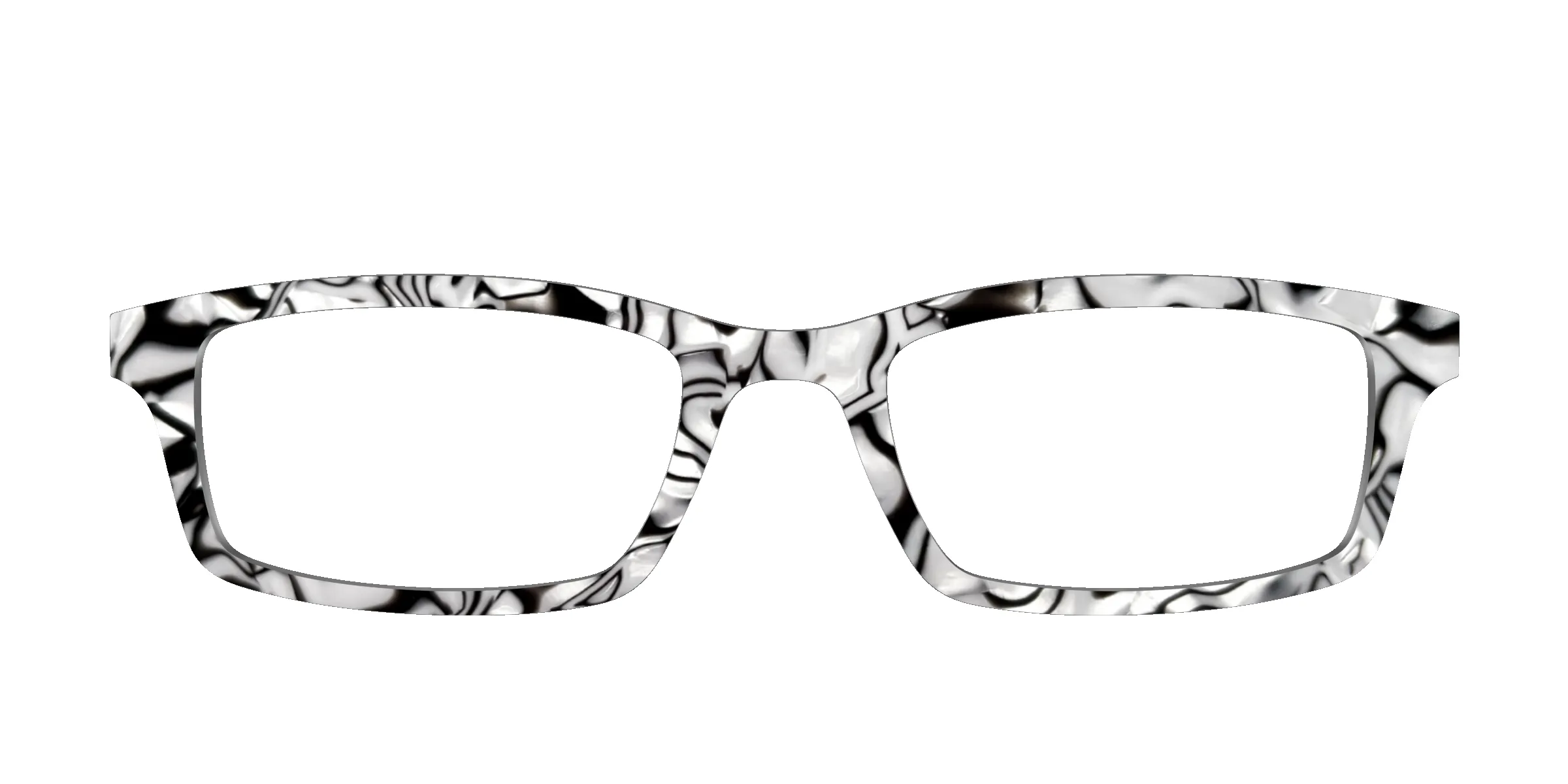 The Black & White Pearl Marble sold by Pair Eyewear
