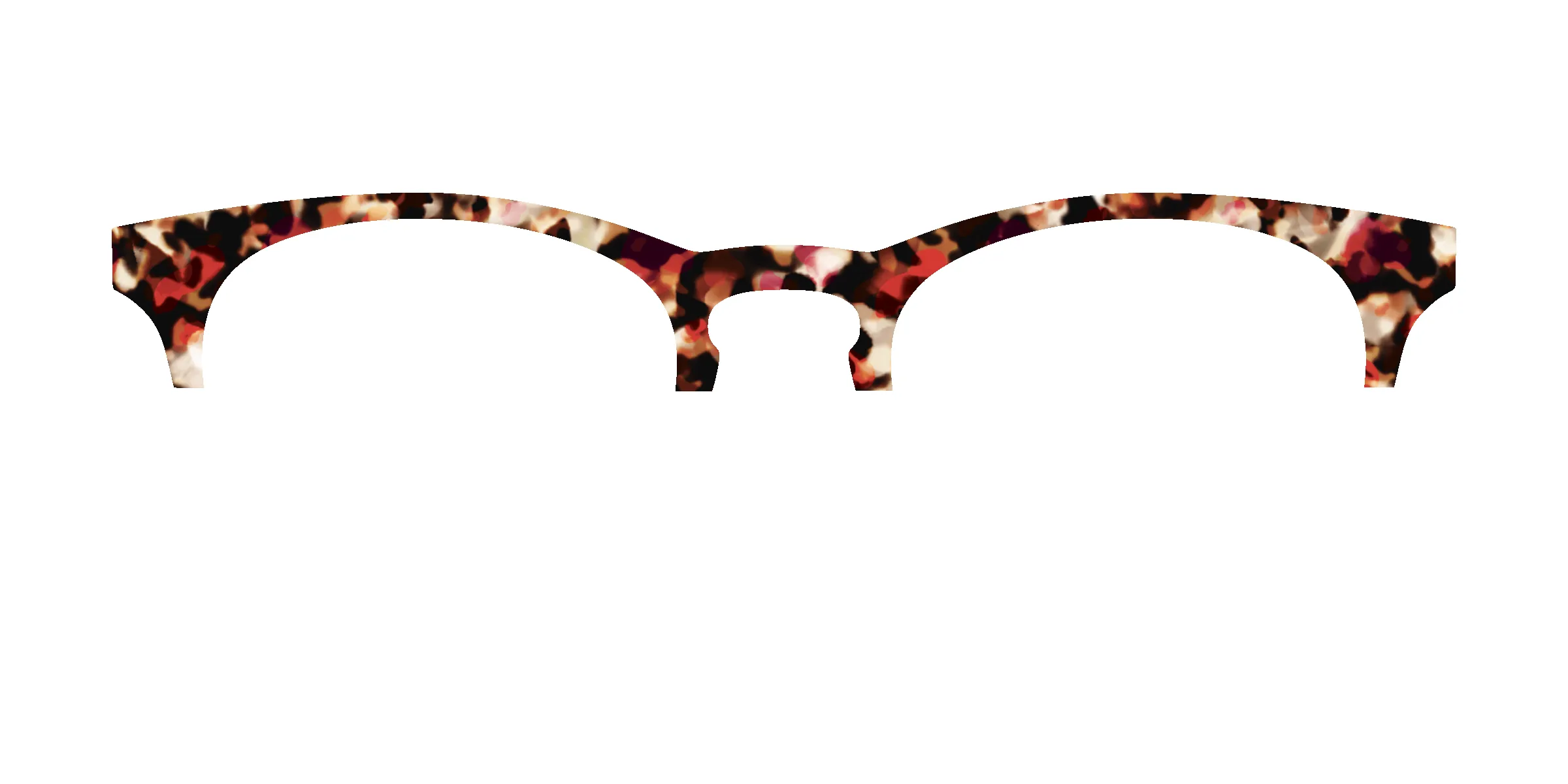 The Auburn Tortoise Crystal Split sold by Pair Eyewear product image thumbnail 3