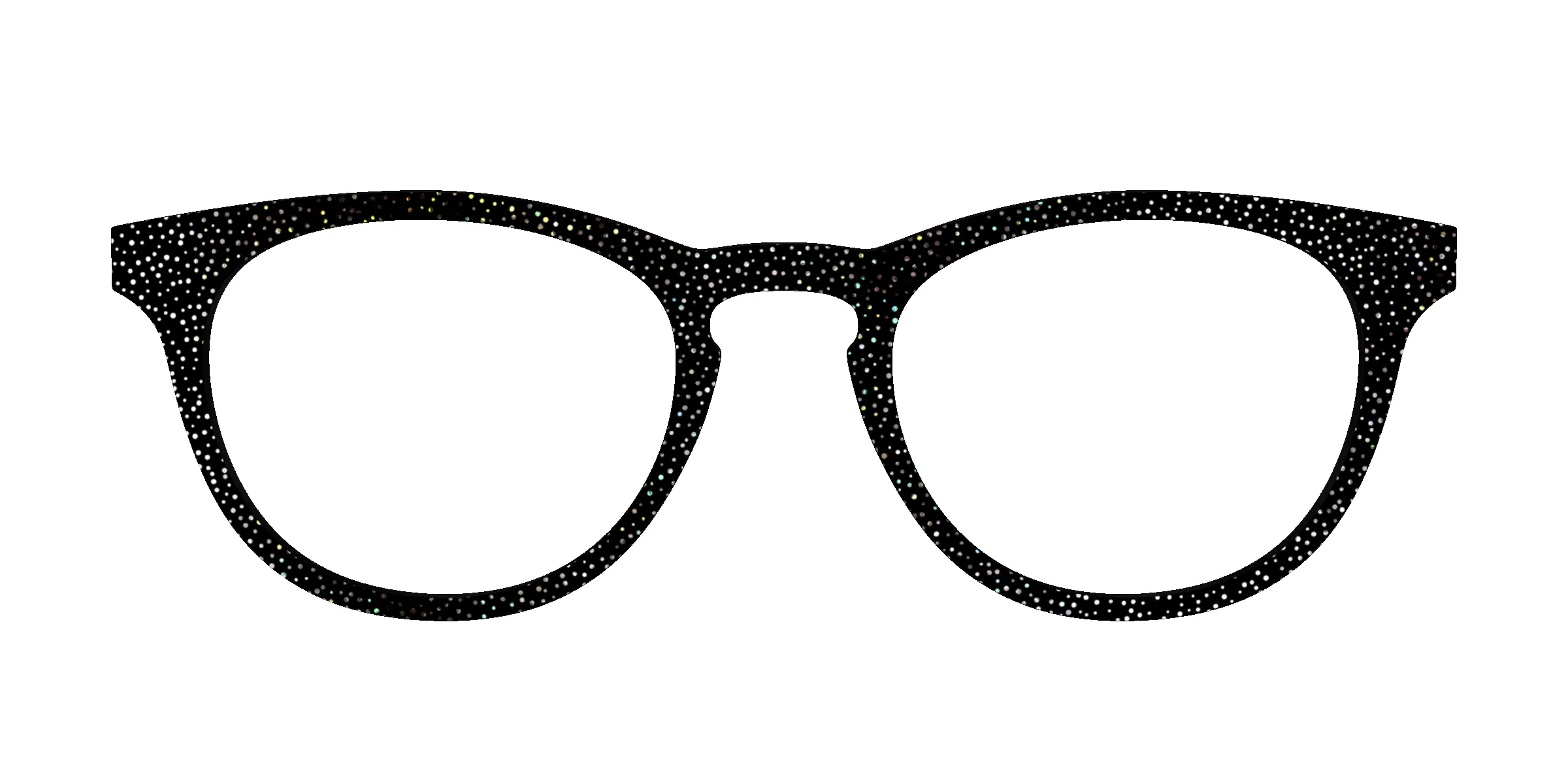 The Black Holographic Mini Dot sold by Pair Eyewear product image thumbnail 3