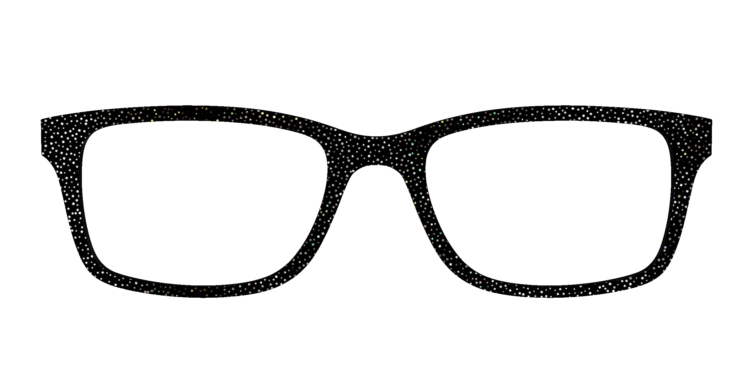 The Black Holographic Mini Dot sold by Pair Eyewear product image thumbnail 5