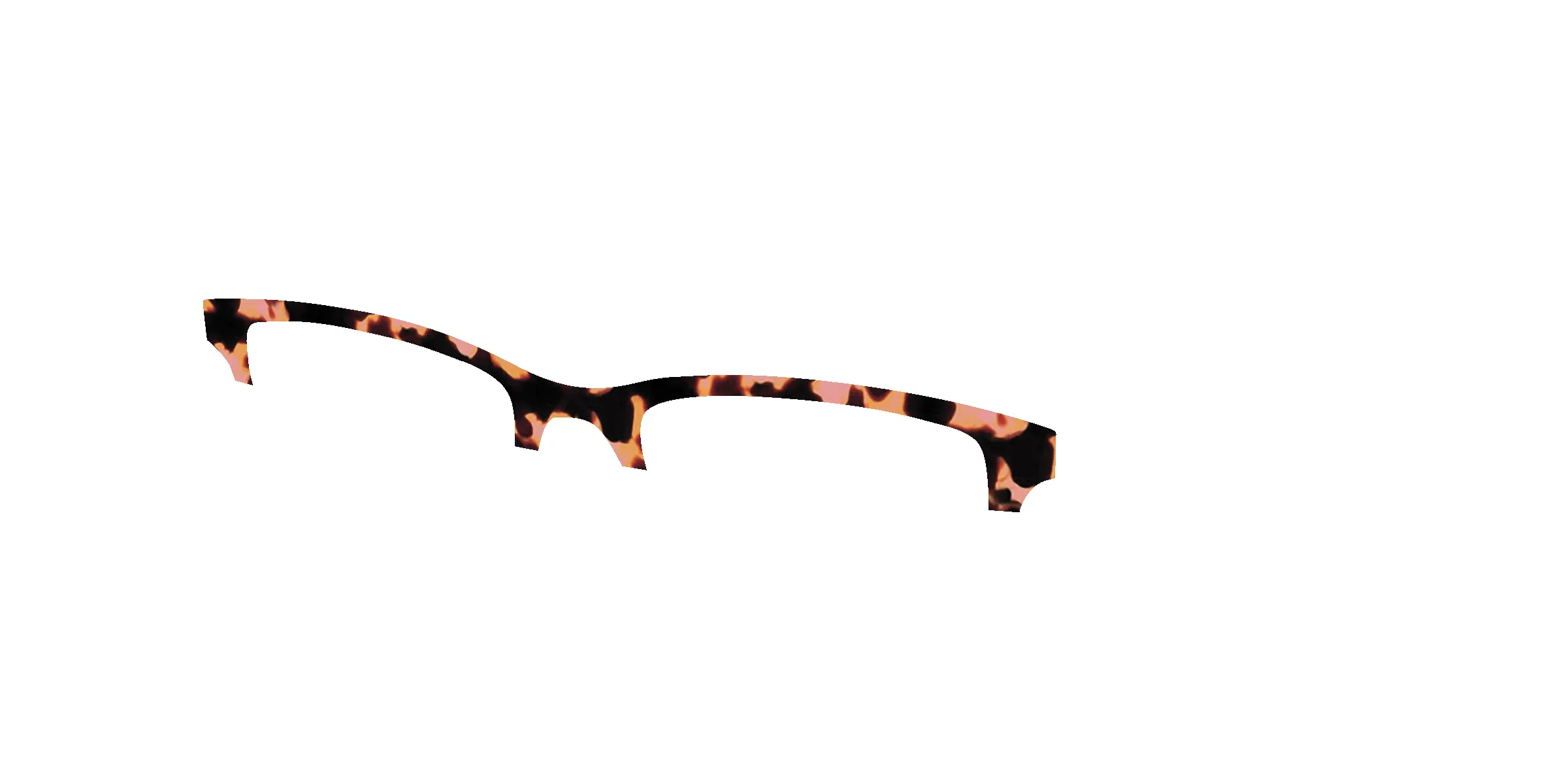 The Punch Tortoise Crystal Split sold by Pair Eyewear product image thumbnail 2