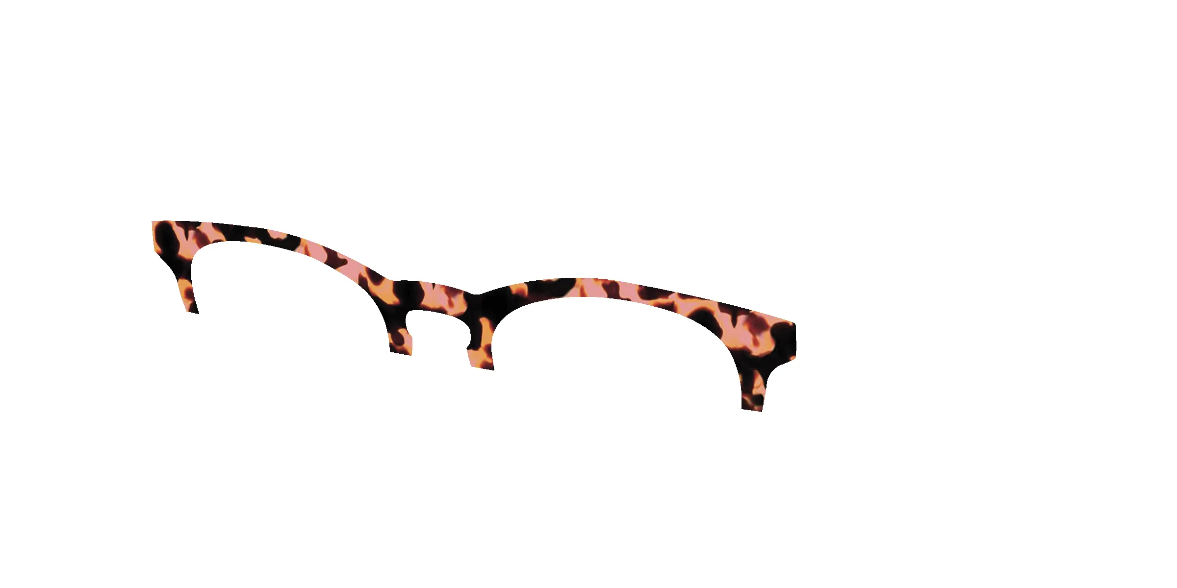 The Punch Tortoise Crystal Split sold by Pair Eyewear product image thumbnail 4