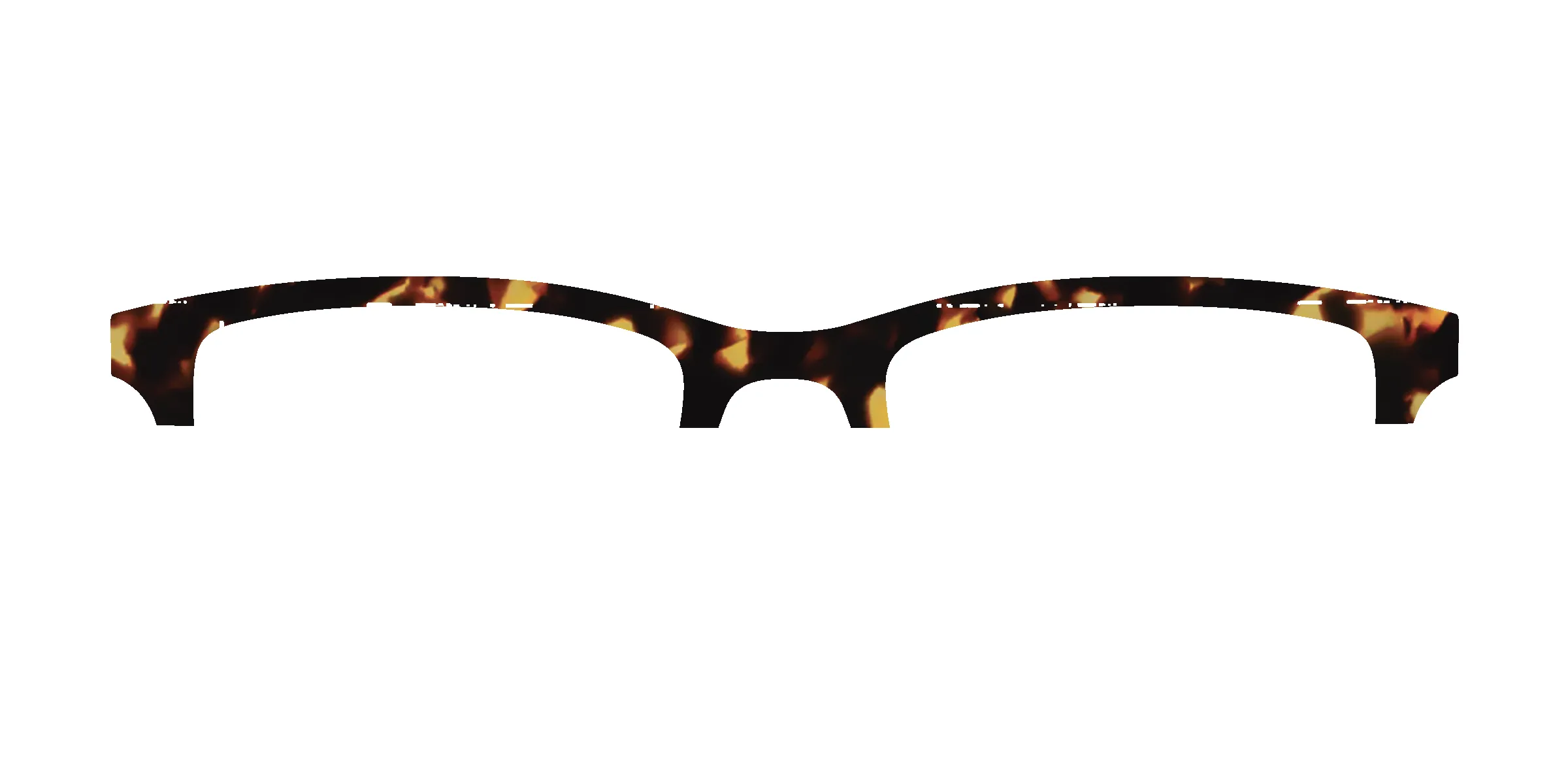 The Amber Tortoise Crystal Split sold by Pair Eyewear