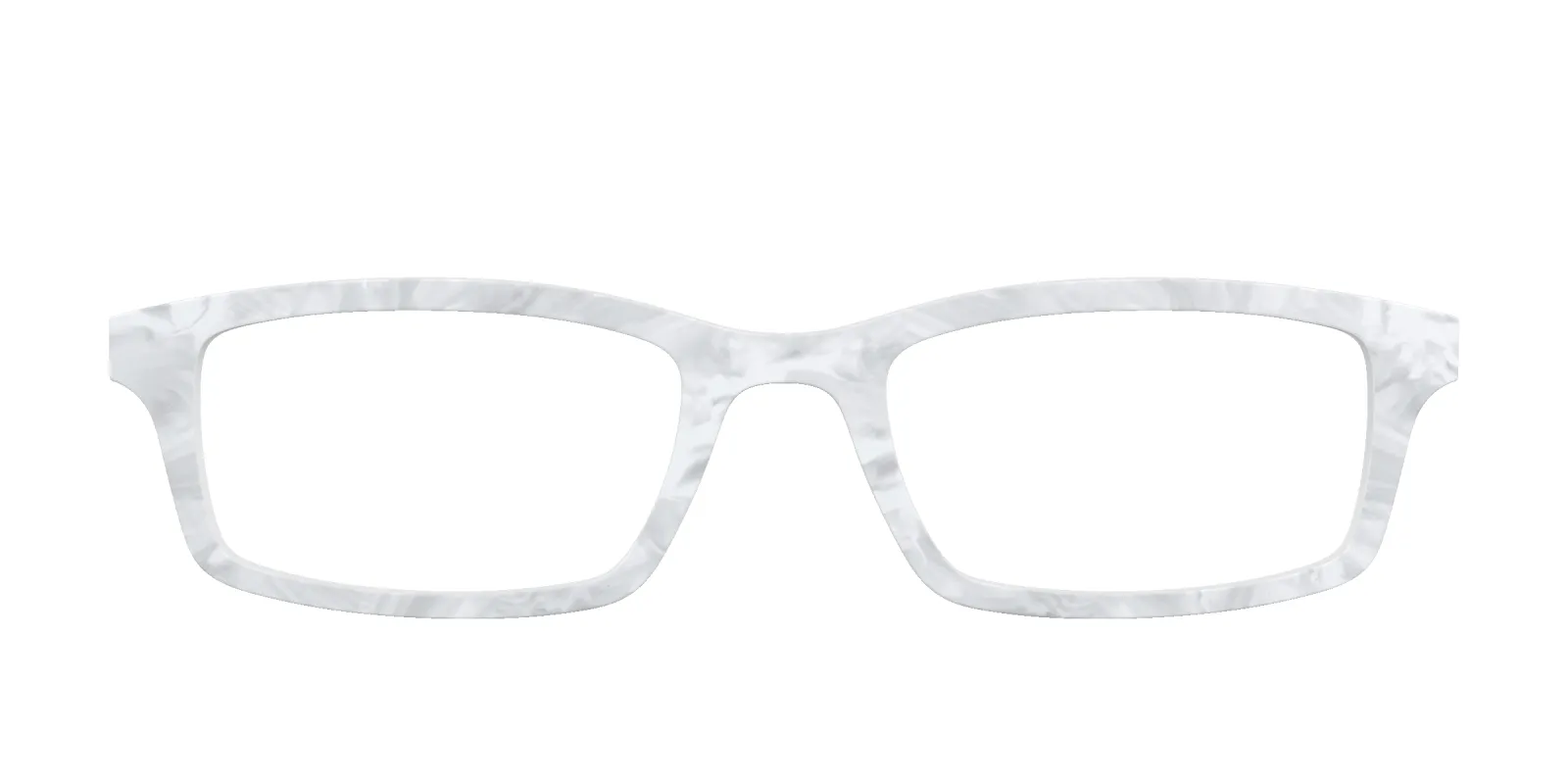 The White Pearlescent made by Pair Eyewear