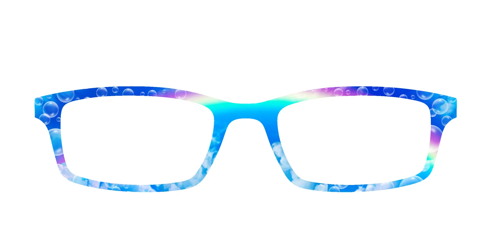 The Bubbly & Bright Sky made by Pair Eyewear