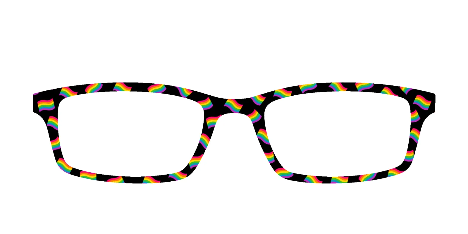 The Waving Pride made by Pair Eyewear