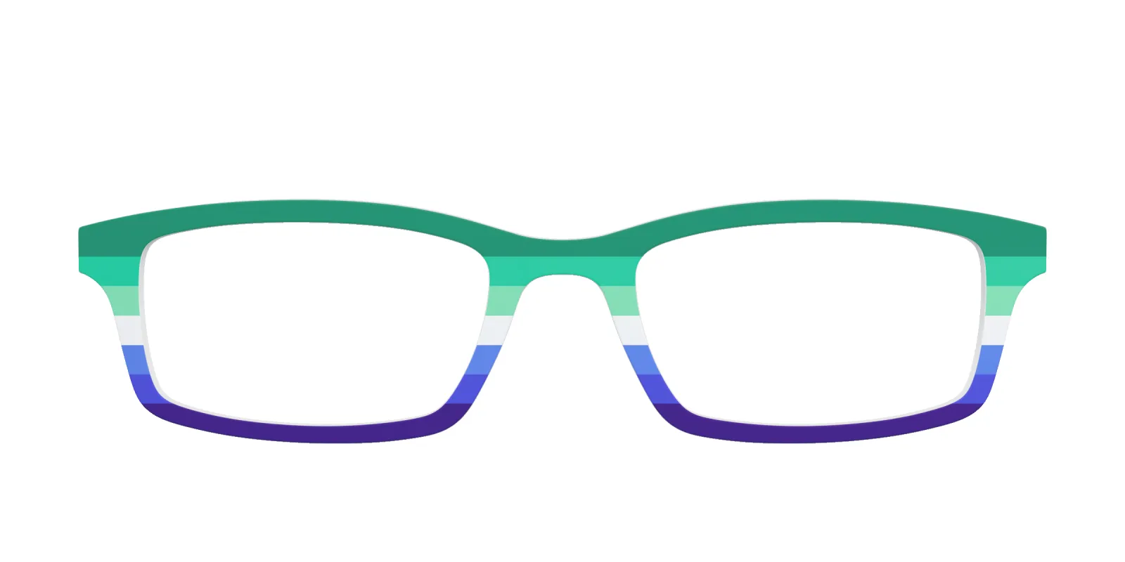 The Gay Men Flag made by Pair Eyewear