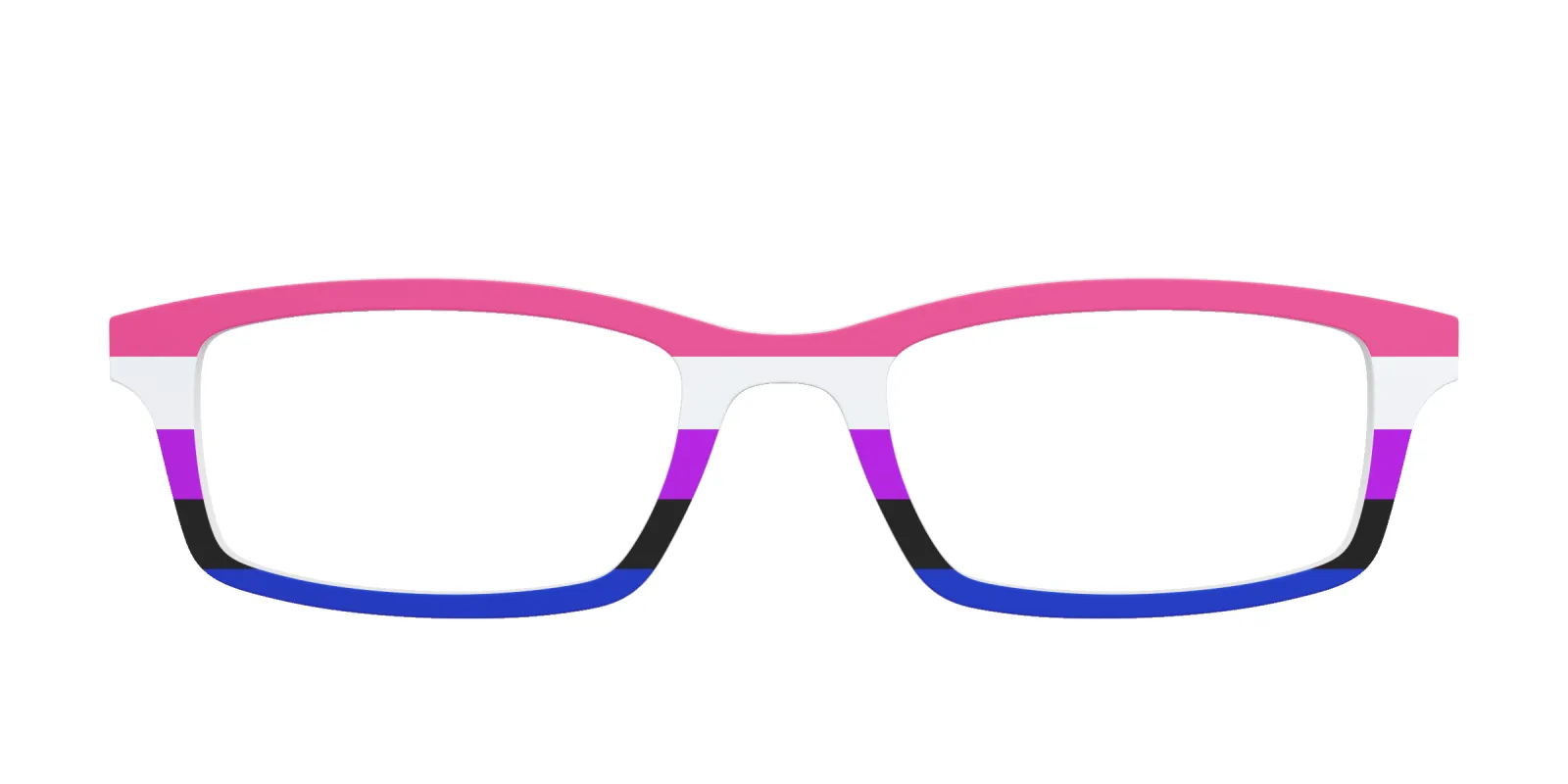 The Genderfluid Flag made by Pair Eyewear