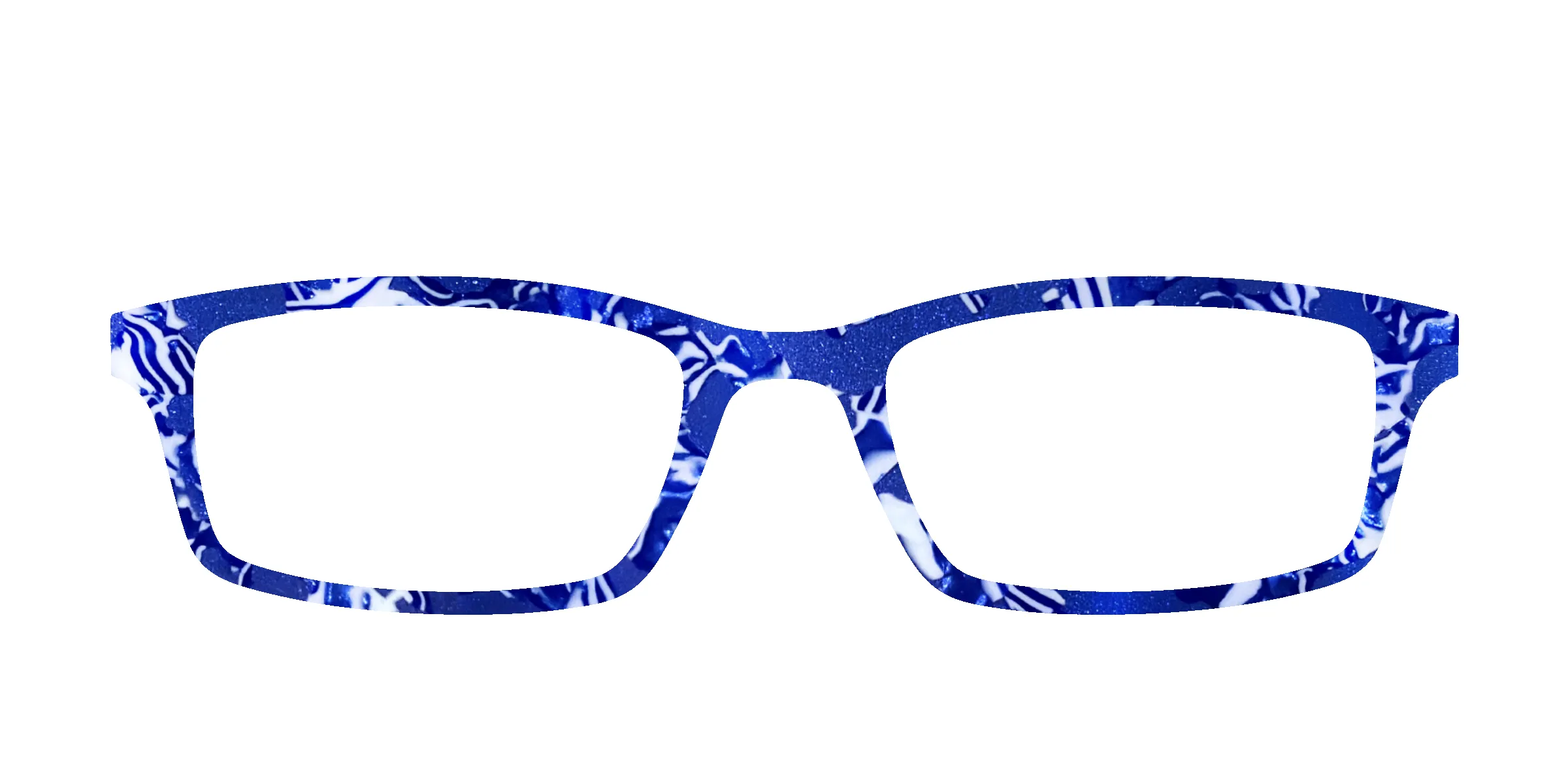 The Navy Shimmer Mosaic sold by Pair Eyewear