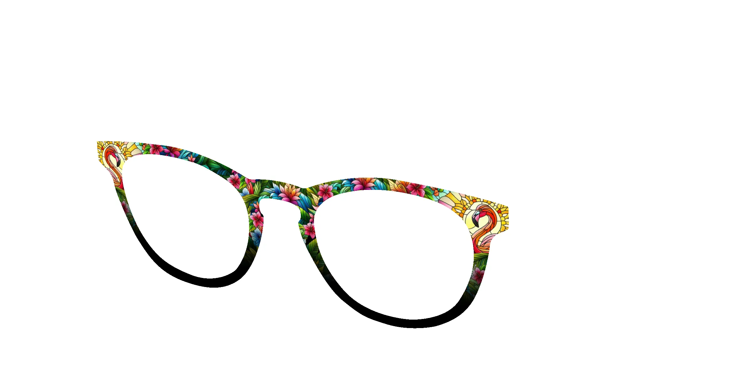 The Flamingo Stained Glass sold by Pair Eyewear product image thumbnail 4