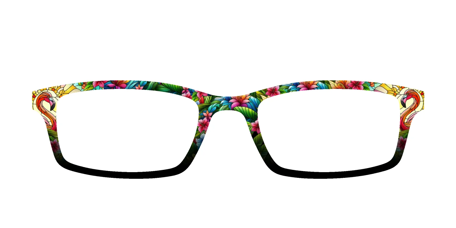 The Flamingo Stained Glass made by Pair Eyewear