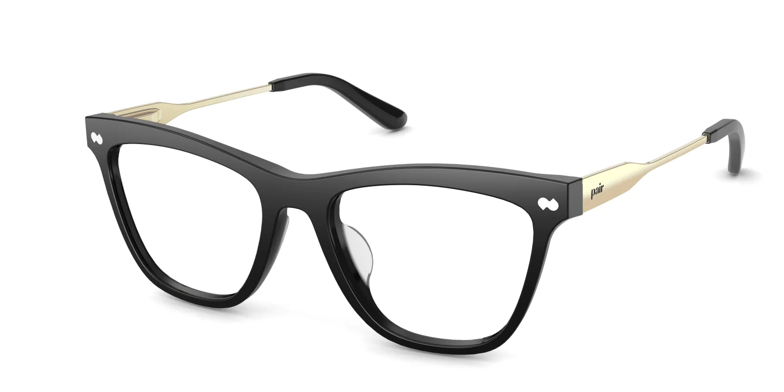 The Harper - Mixed Material - Rx and Reader made by Pair Eyewear