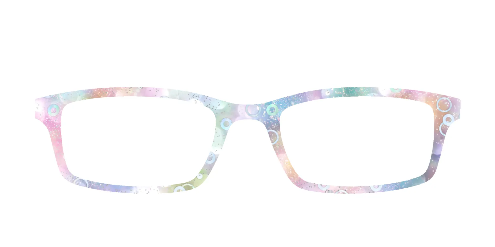 The Mermaid Bokeh with Bubble Glitter made by Pair Eyewear