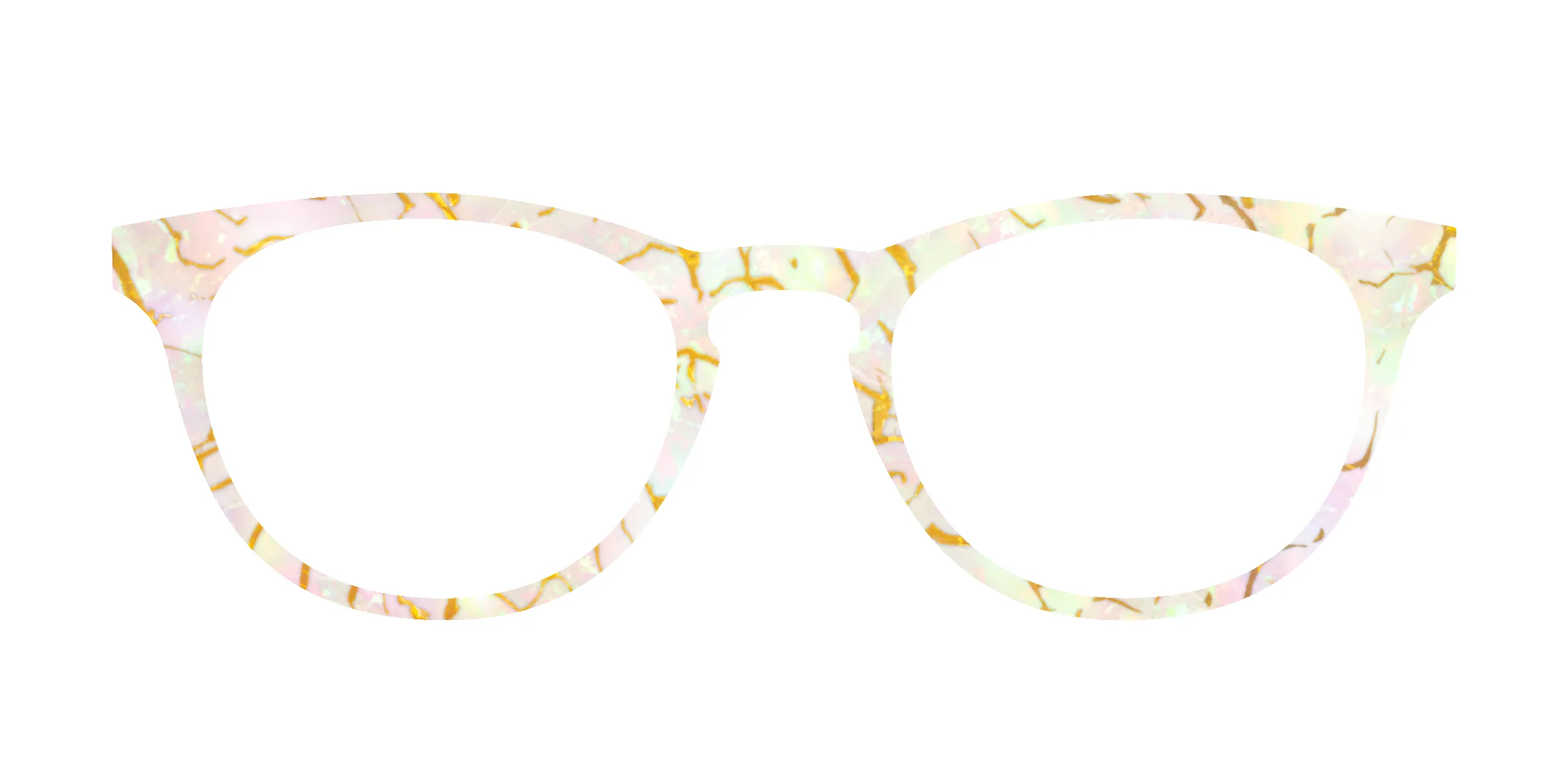 The Opalescent Pearl with Gold Streaks sold by Pair Eyewear product image thumbnail 3