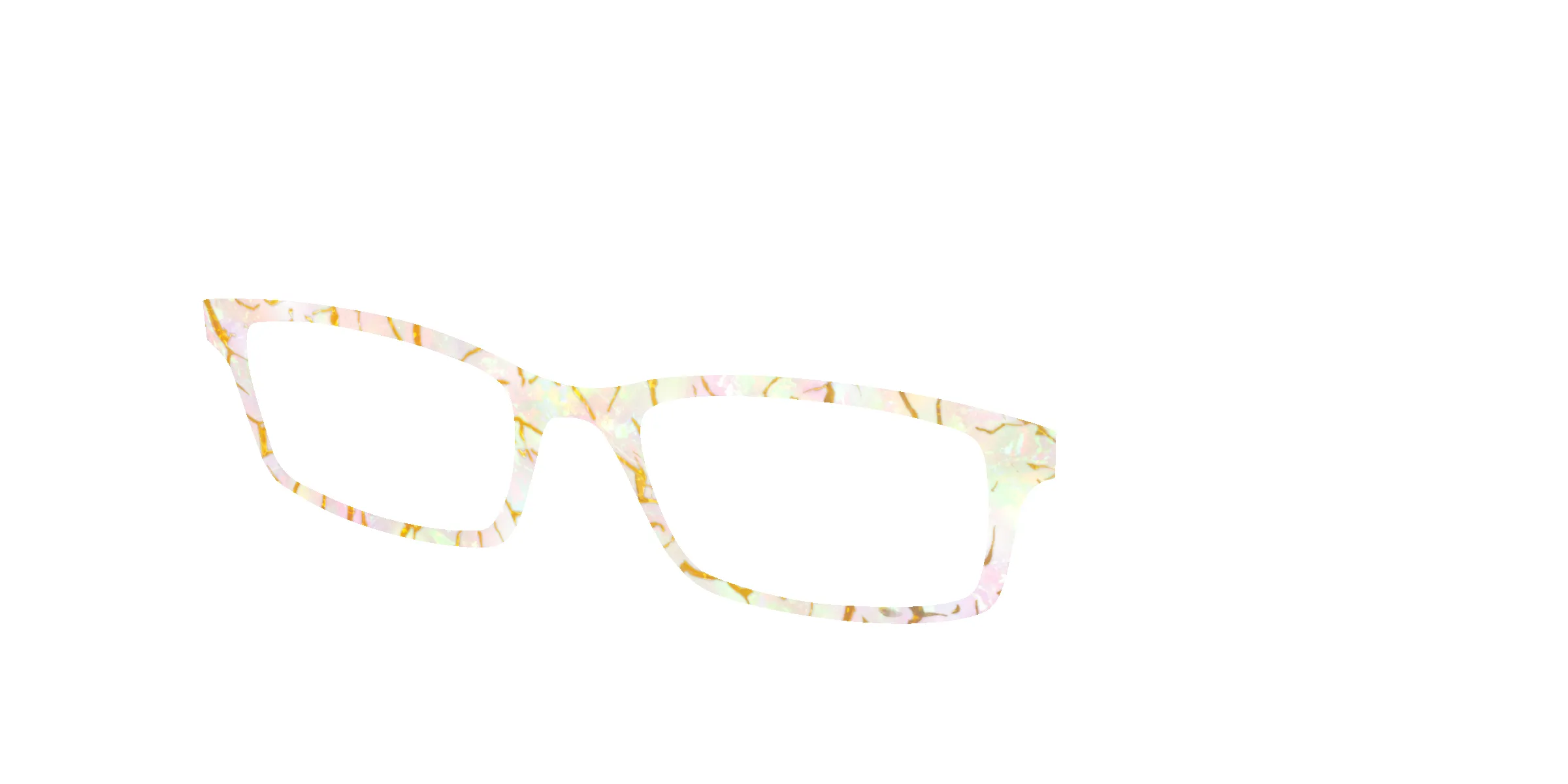 The Opalescent Pearl with Gold Streaks sold by Pair Eyewear product image thumbnail 2