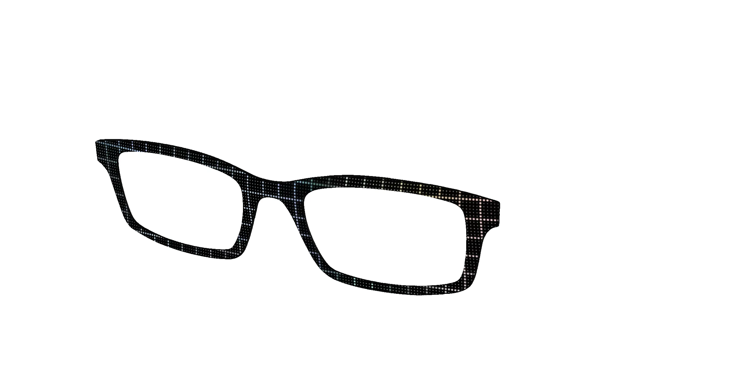 The Silver Iridescent Grid sold by Pair Eyewear product image thumbnail 2