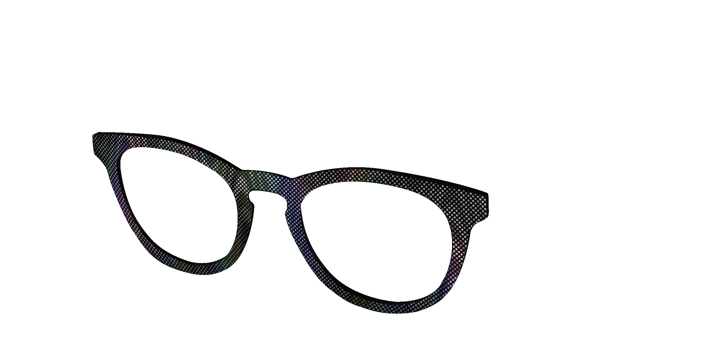 The Silver Iridescent Ripple sold by Pair Eyewear product image thumbnail 4