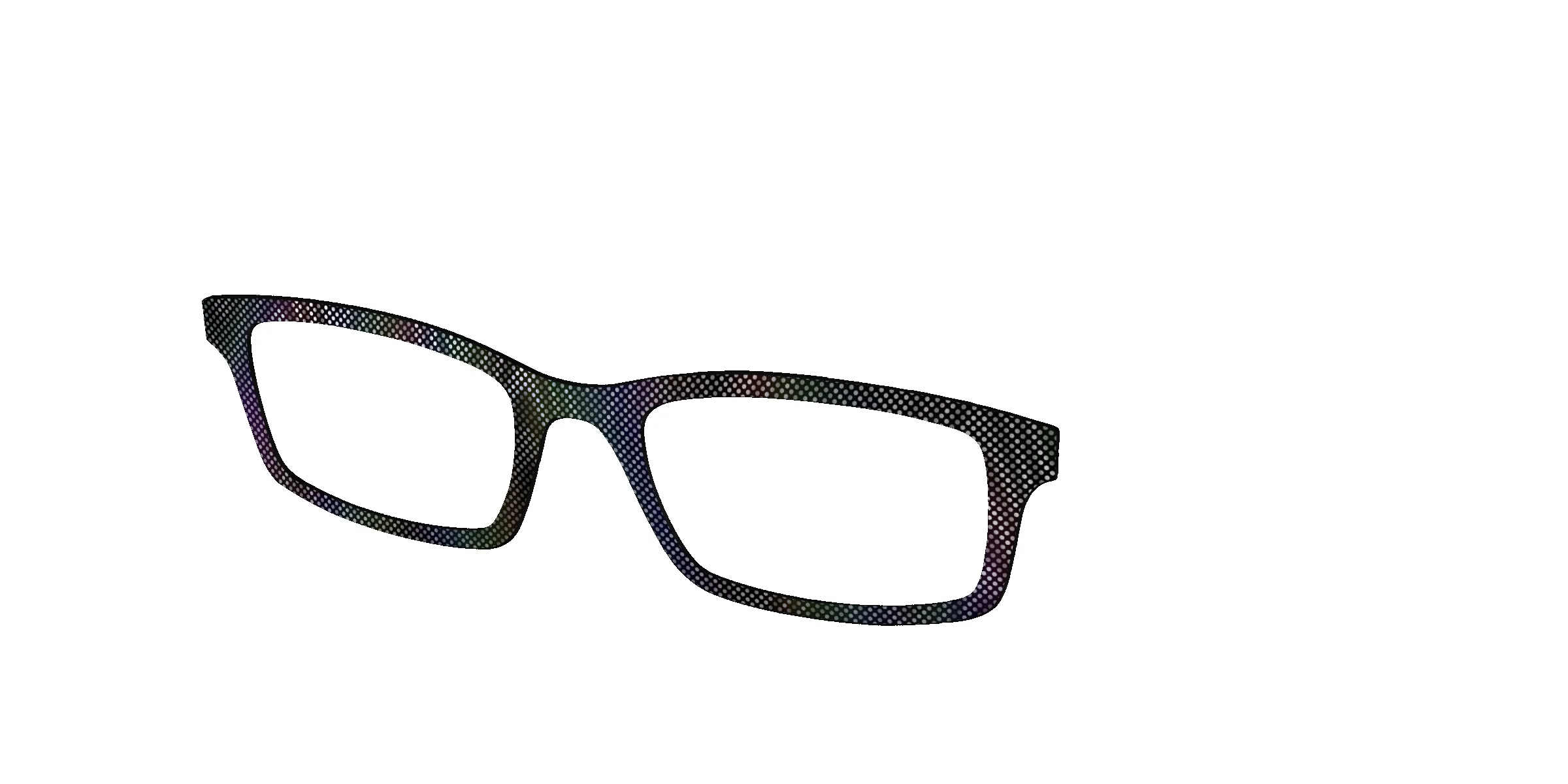 The Silver Iridescent Ripple sold by Pair Eyewear product image thumbnail 2