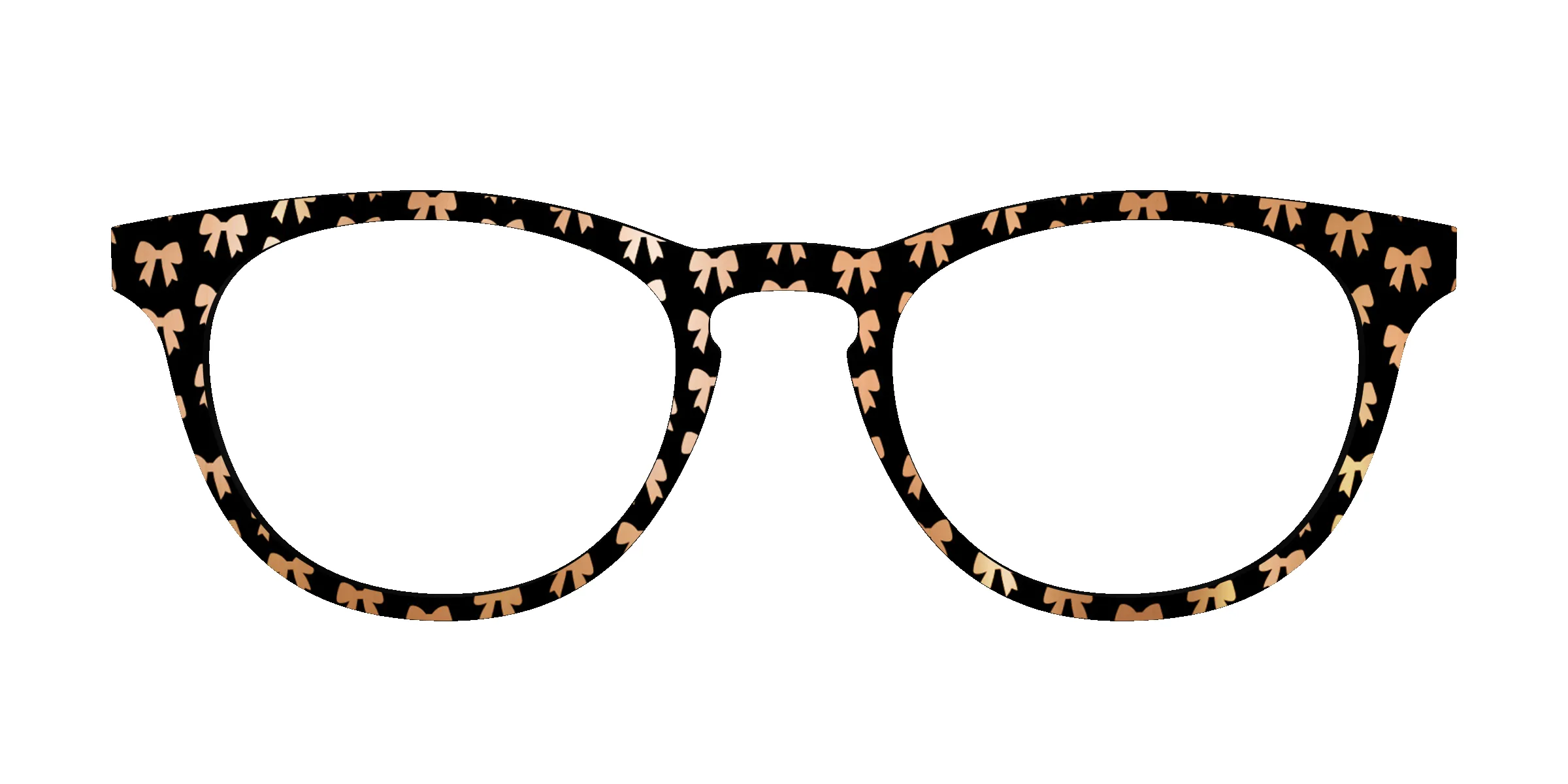 The Champagne Foil Bows sold by Pair Eyewear product image thumbnail 3