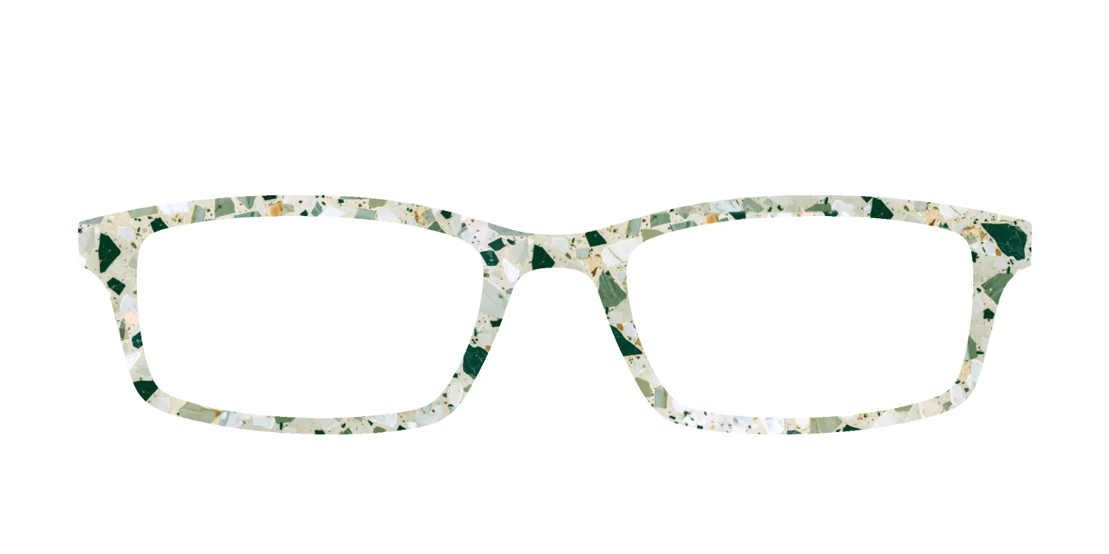 The Sage Terrazzo made by Pair Eyewear