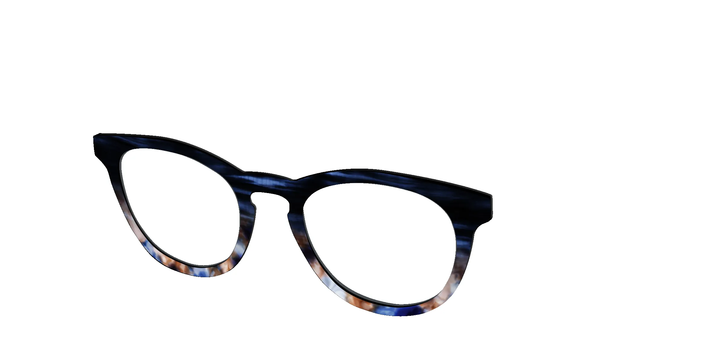 The Polarized Blue Horn Tortoise Sun Top sold by Pair Eyewear product image thumbnail 4