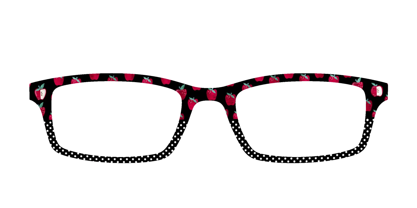 The Apple Polka Dot Split made by Pair Eyewear