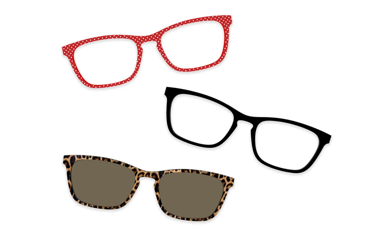 Burgundy - Set made by Pair Eyewear