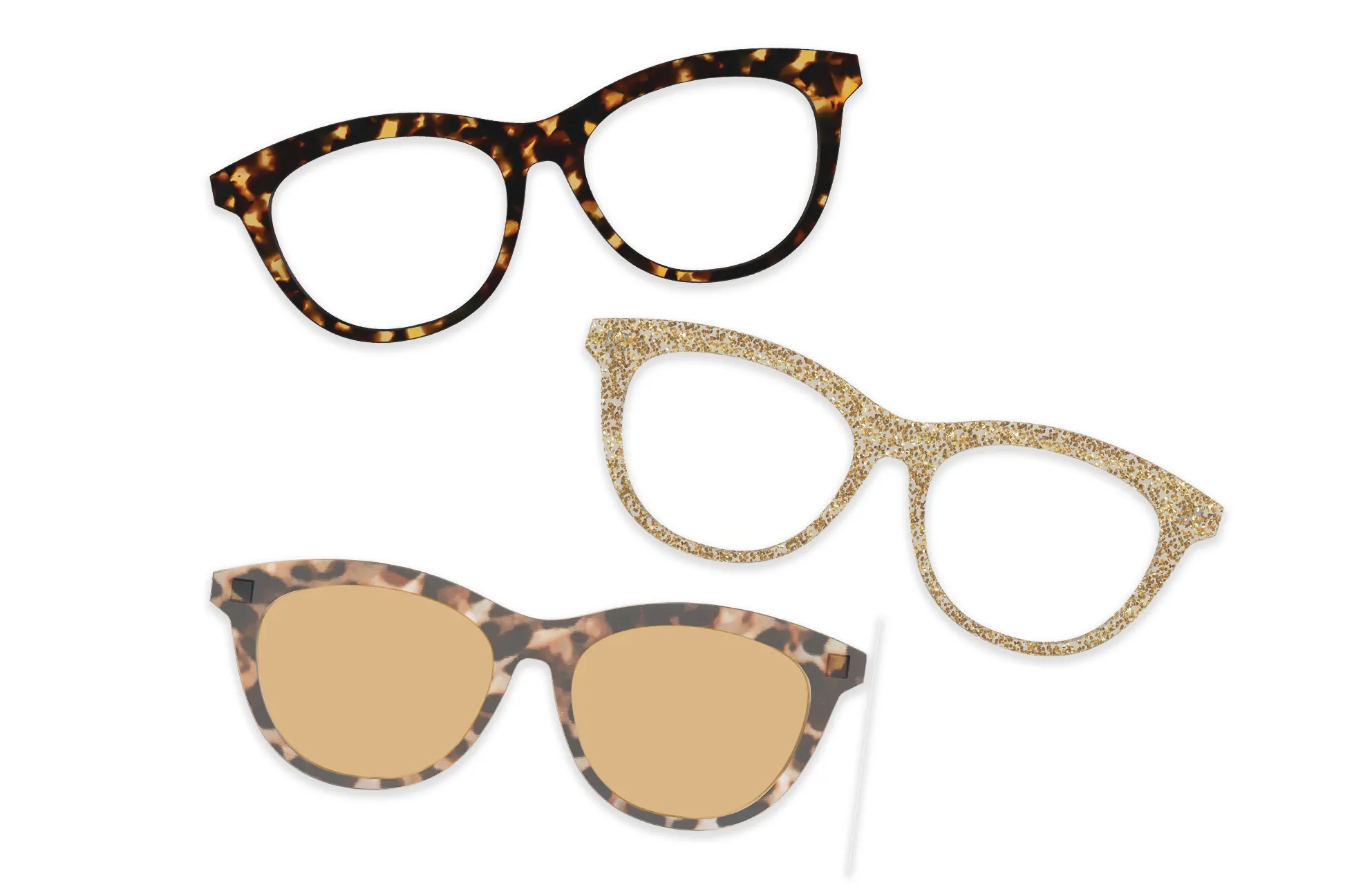 Honey Clear - Set sold by Pair Eyewear product image thumbnail 2