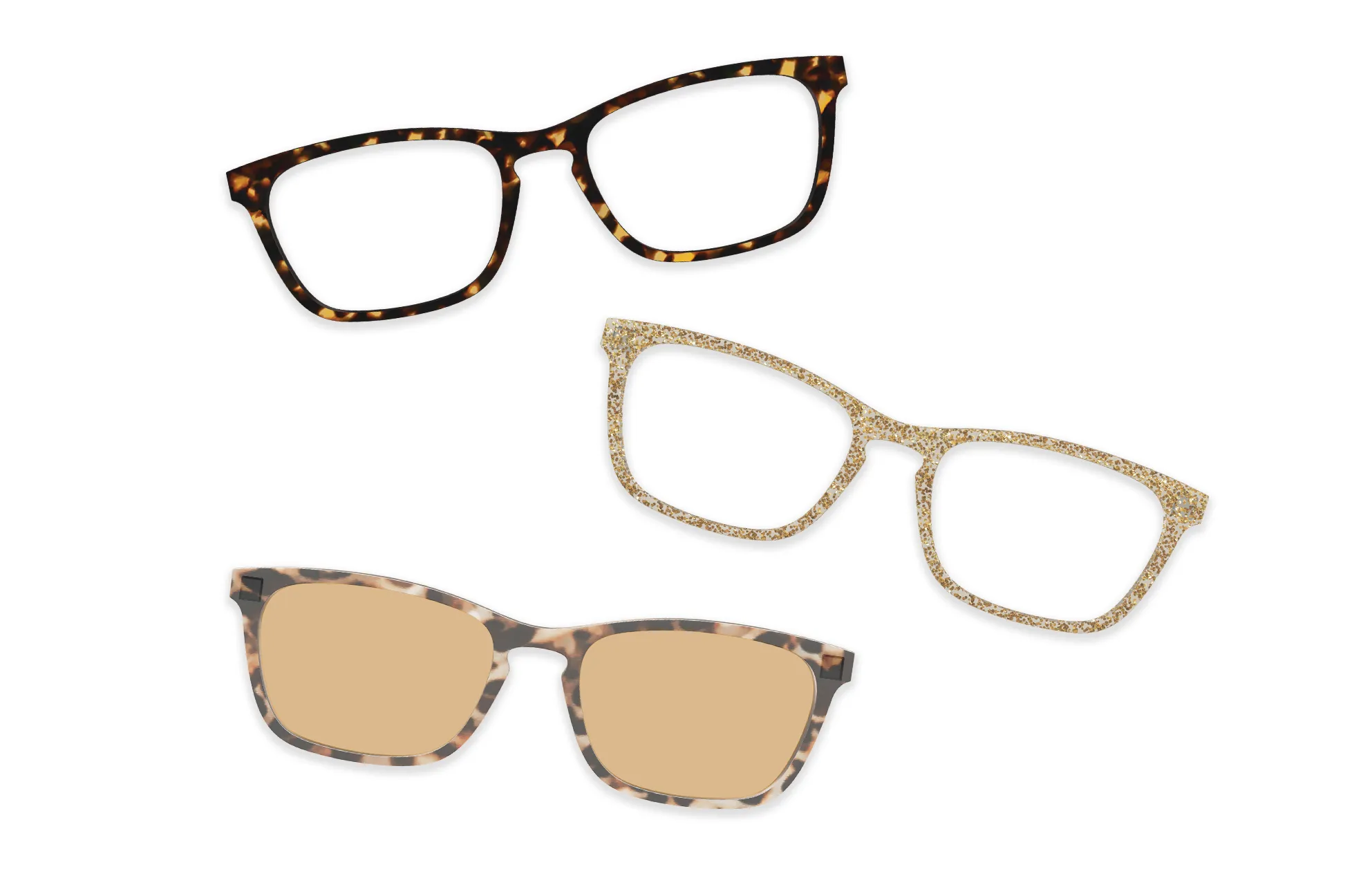Honey Clear - Set sold by Pair Eyewear product image thumbnail 3