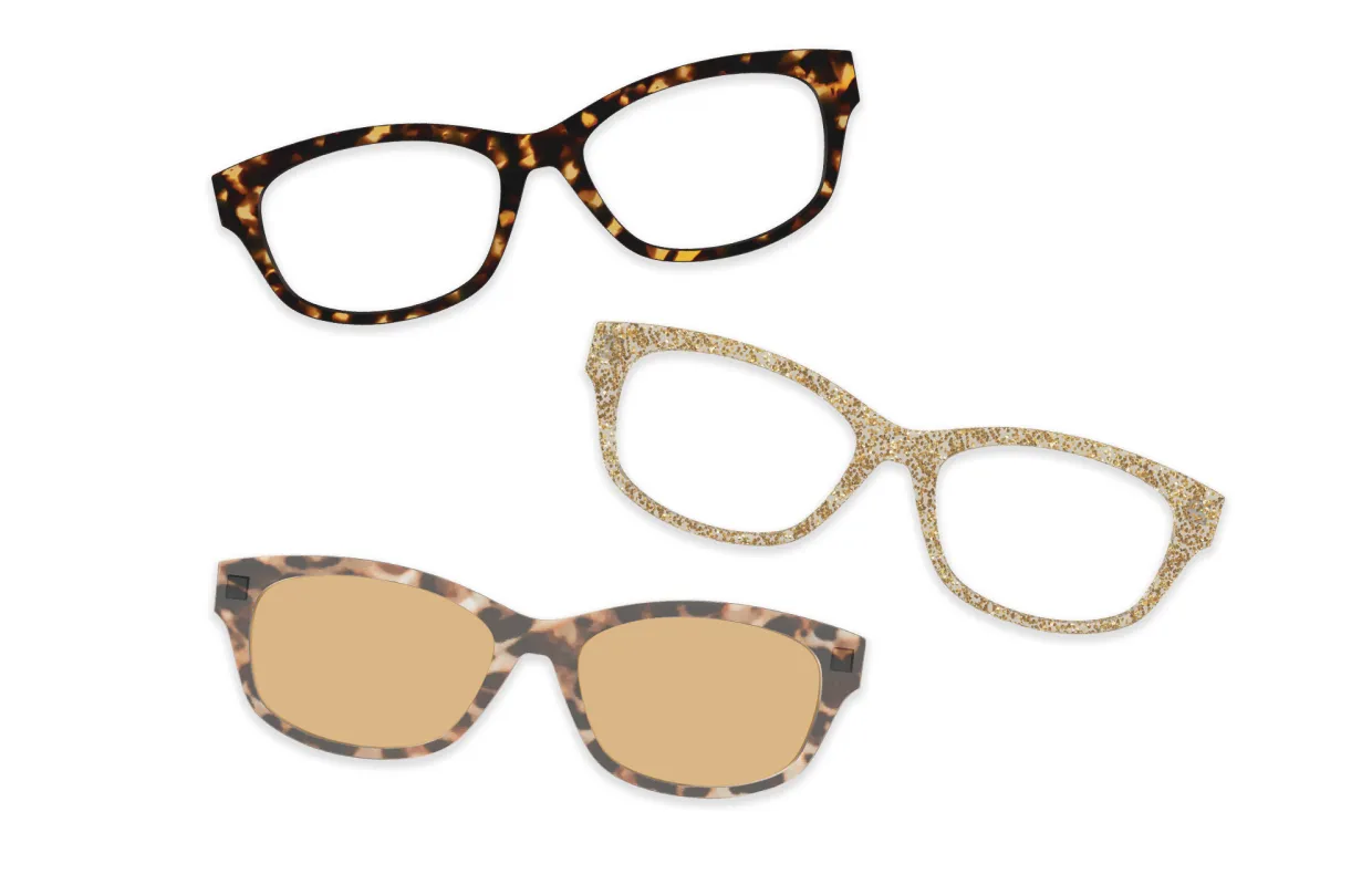 Honey Clear - Set made by Pair Eyewear
