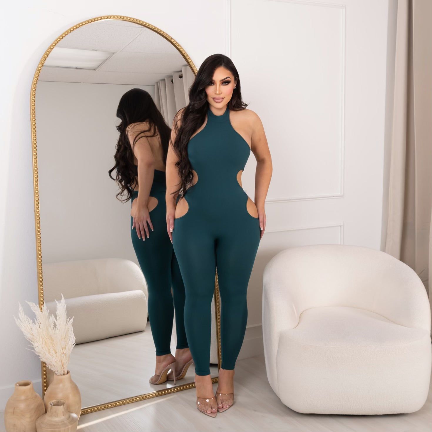 Keep It Naughty Jumpsuit sold by Glamour Fashion product image thumbnail 3