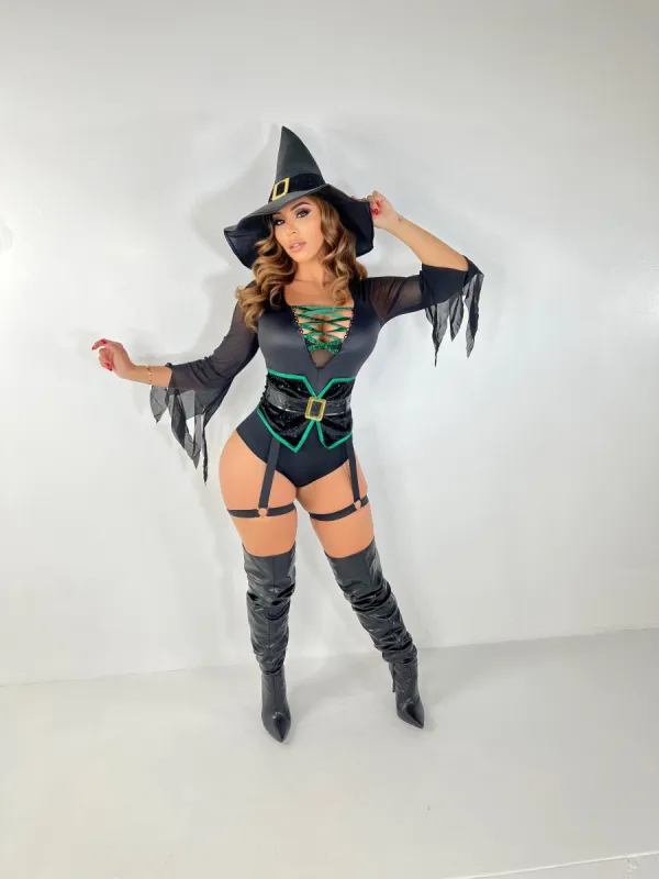Naughty Witch Costume sold by Glamour Fashion