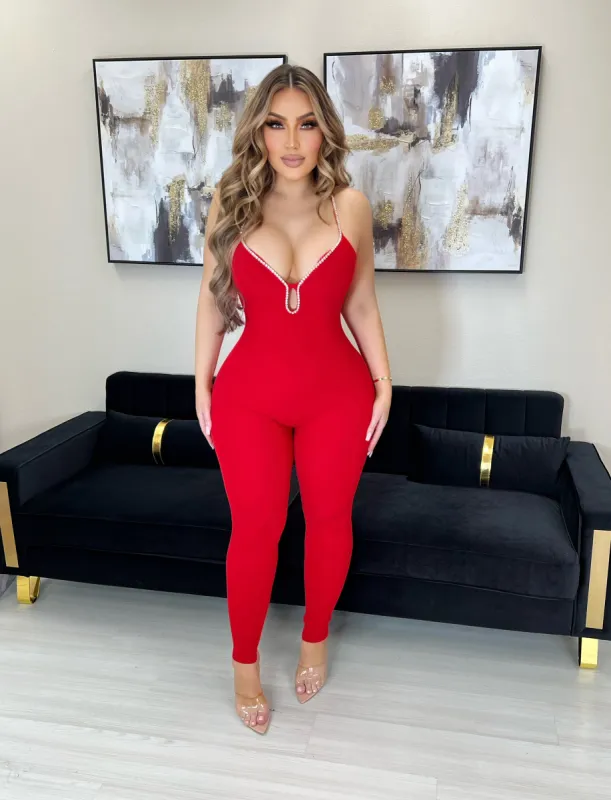 The Girl of His Dreams Jumpsuit sold by Glamour Fashion