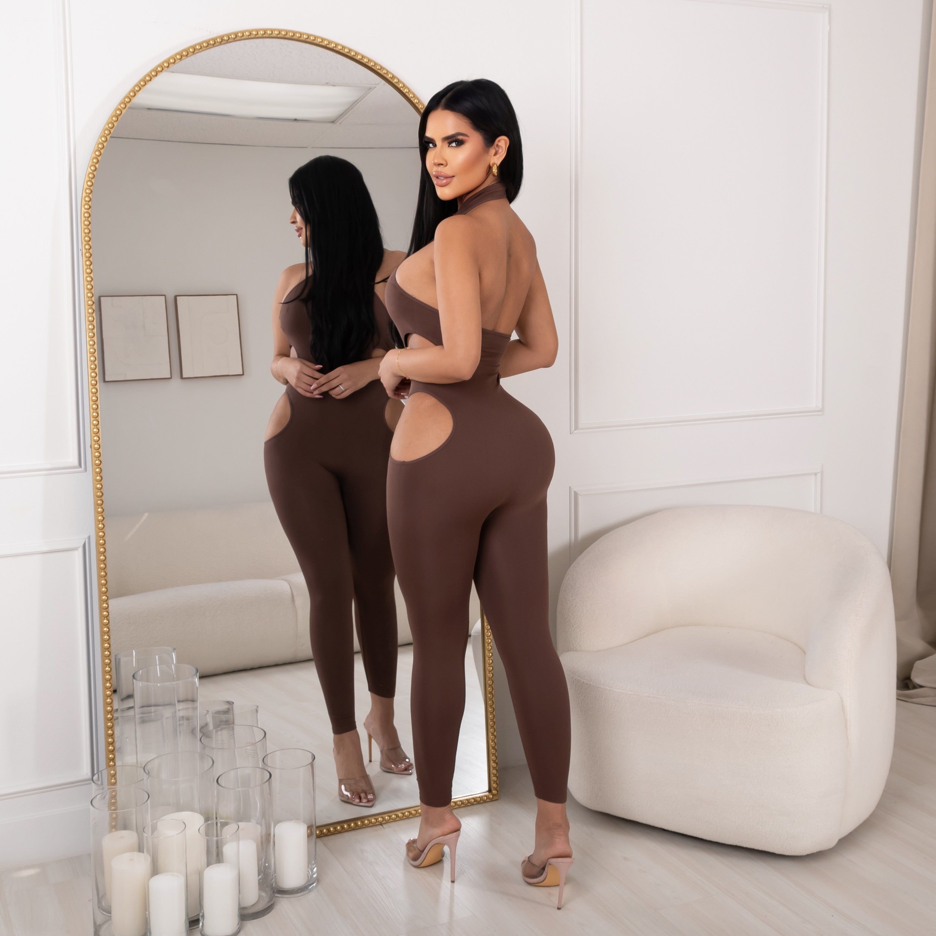 Keep It Naughty Jumpsuit sold by Glamour Fashion product image thumbnail 3