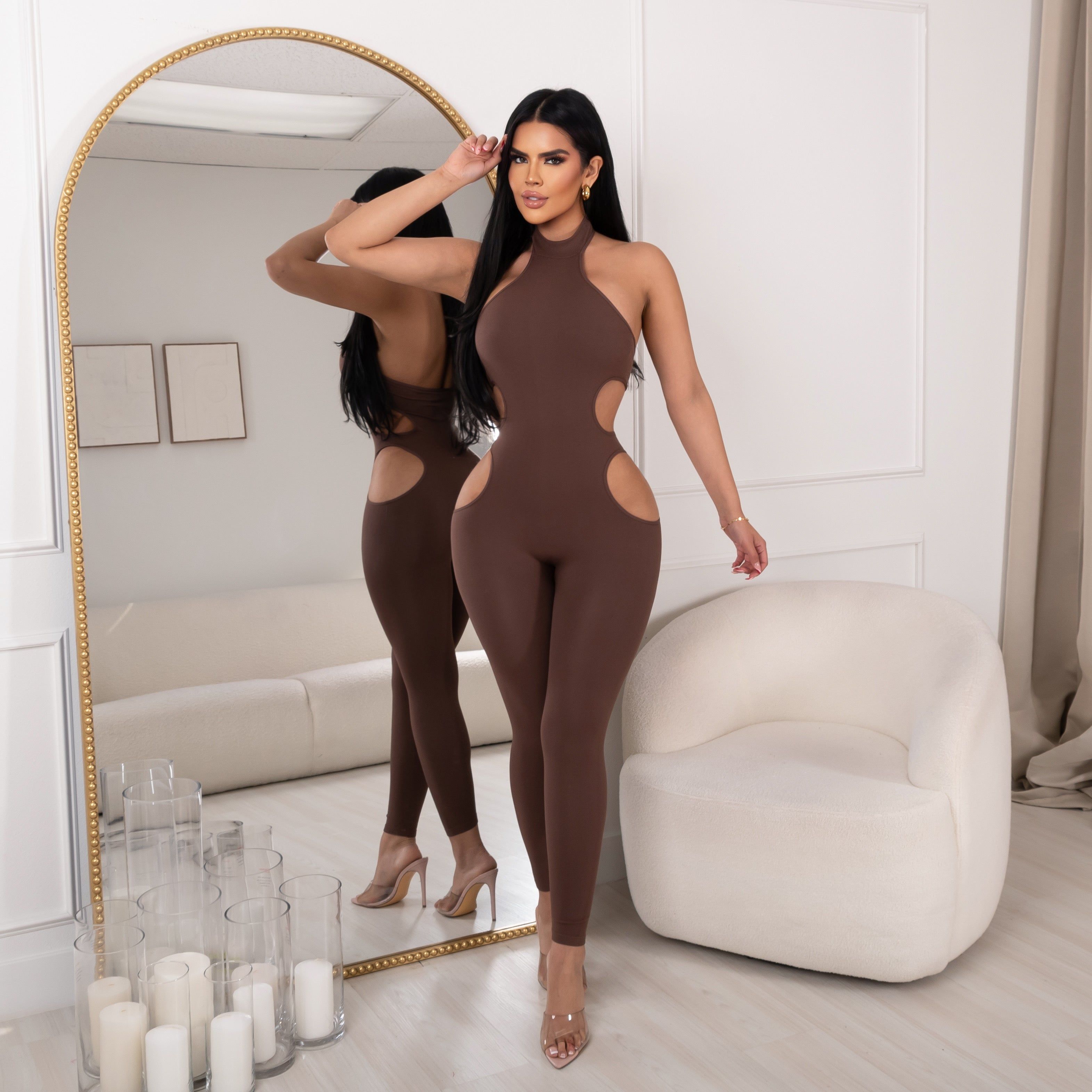 Keep It Naughty Jumpsuit sold by Glamour Fashion product image thumbnail 2