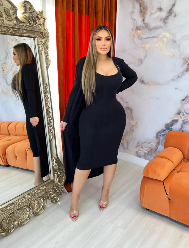 Maritza 2 Piece Set-Black sold by Glamour Fashion