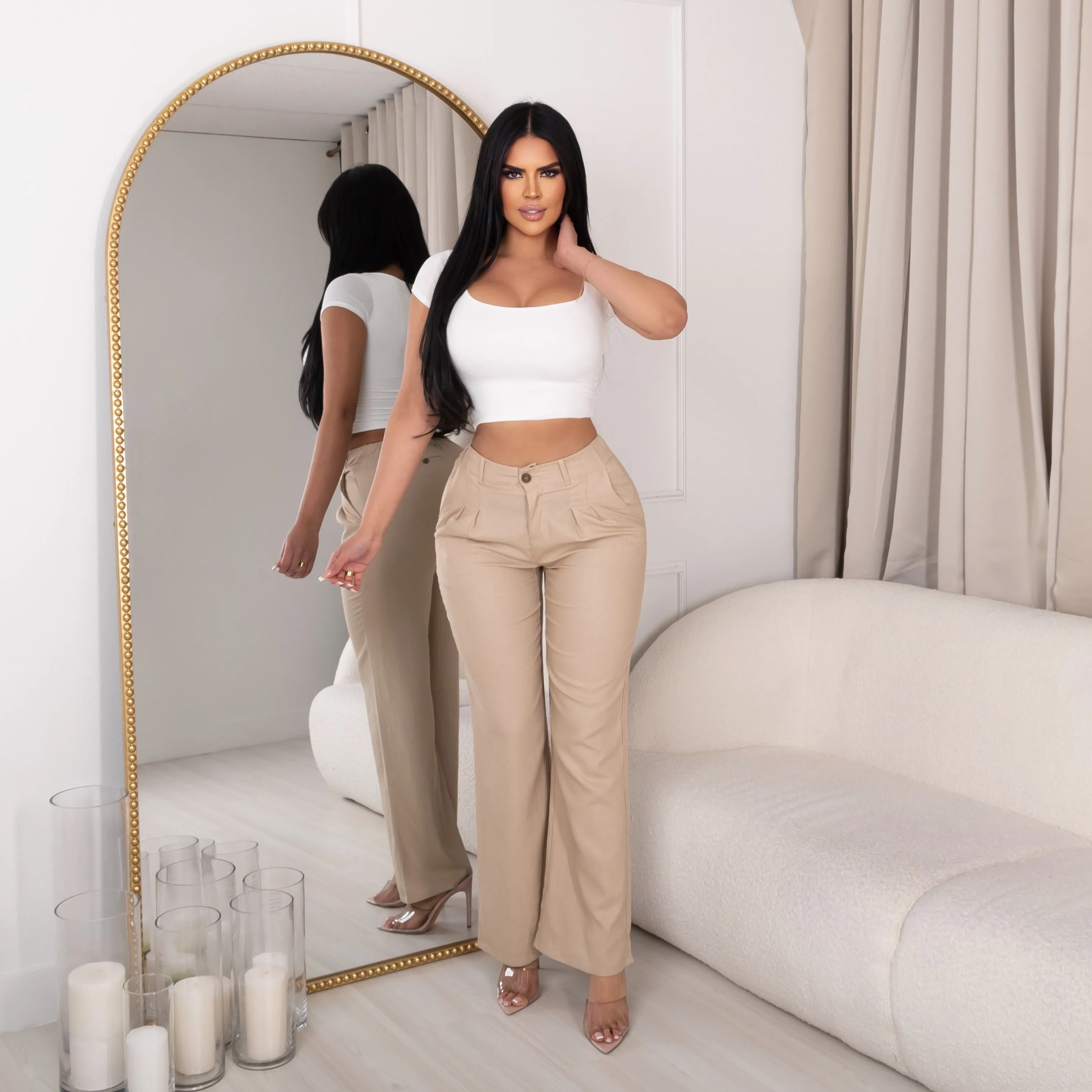 Jordan basic double layered T-shirt sold by Glamour Fashion product image thumbnail 2