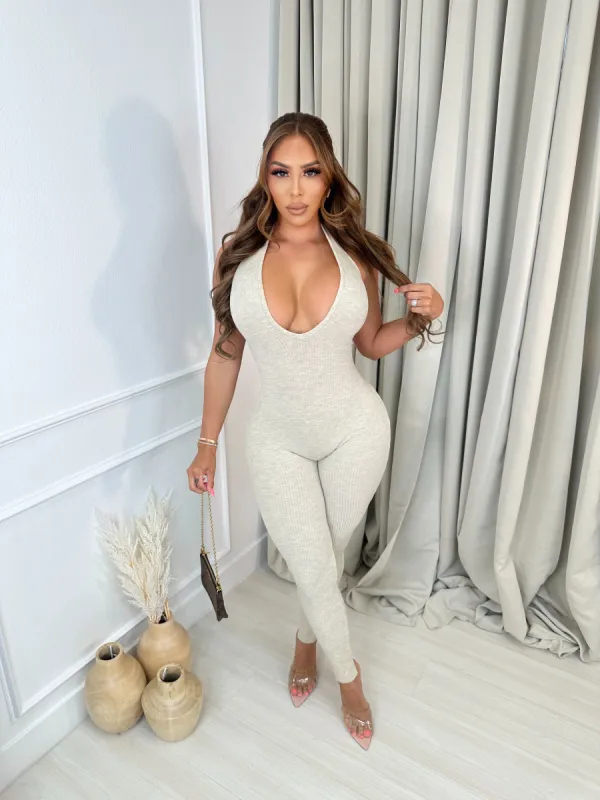 Carrie Ribbed Jumpsuit sold by Glamour Fashion