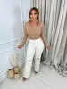 Fran Long Sleeve Top sold by Glamour Fashion