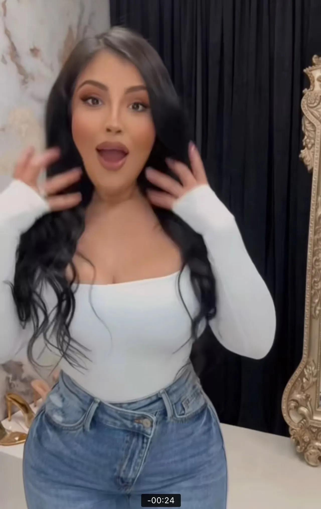 Jodie Criss Cross Judy Blue Jeans sold by Glamour Fashion product image thumbnail 2