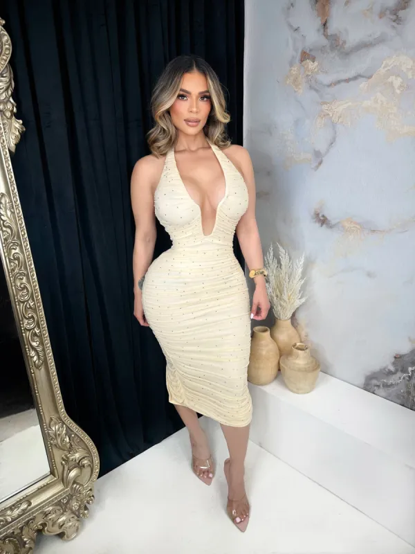 Layla Midi Dress sold by Glamour Fashion