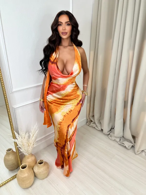 Golden Hour Maxi Dress sold by Glamour Fashion