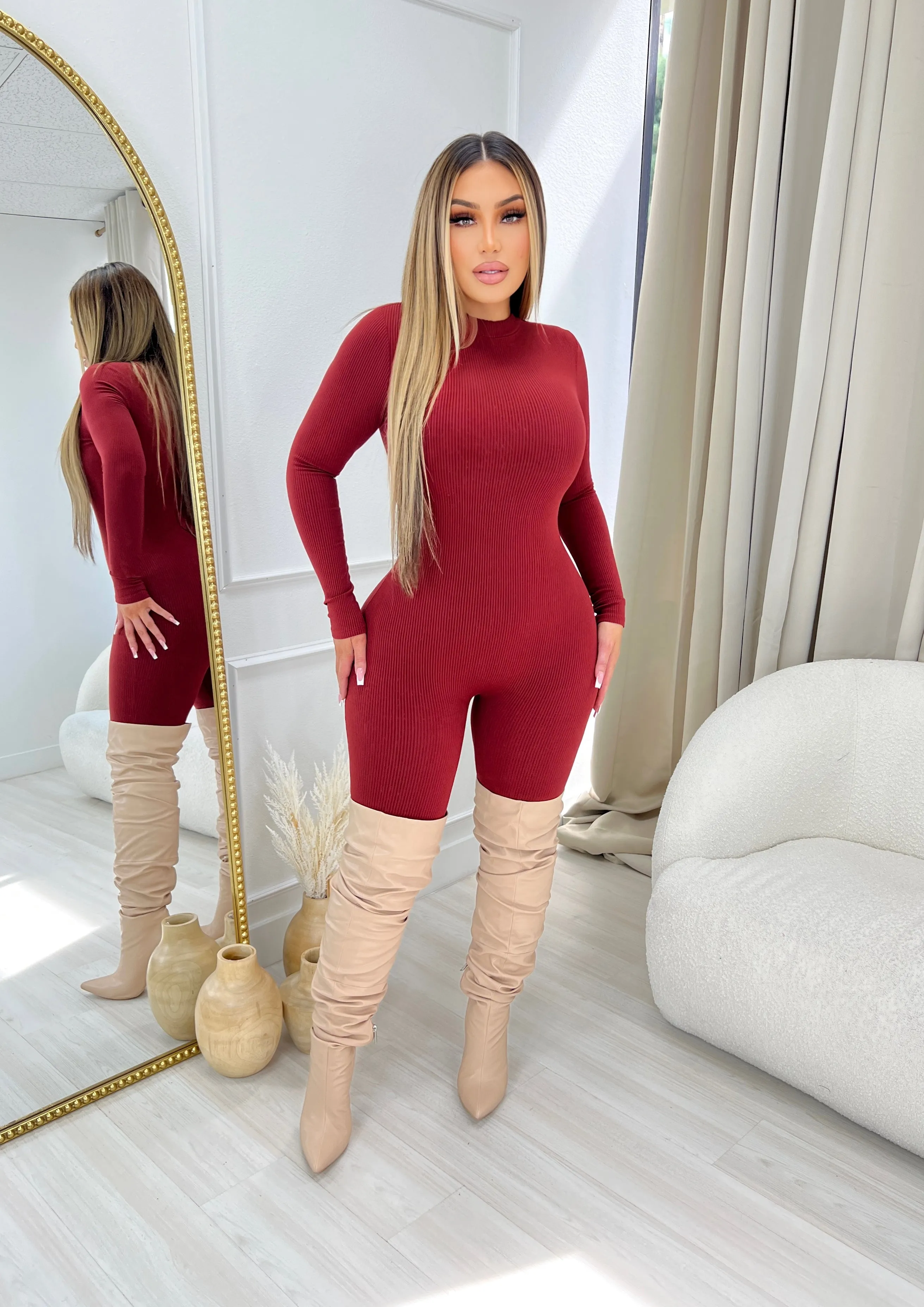 Amber Thigh High-Nude sold by Glamour Fashion