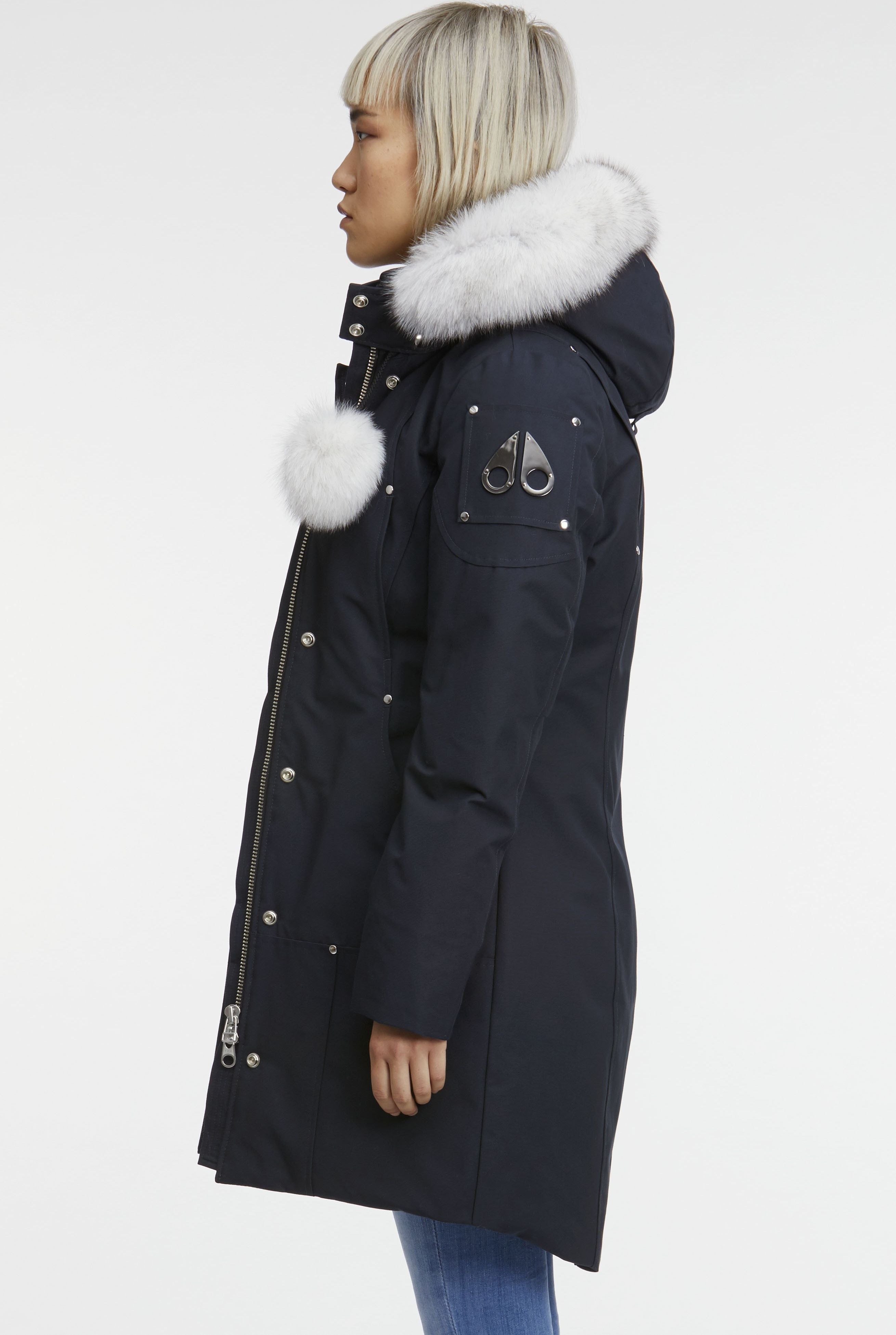 Ladies Stirling Parka Navy-natural sold by Quarks / Urban Trail product image thumbnail 2