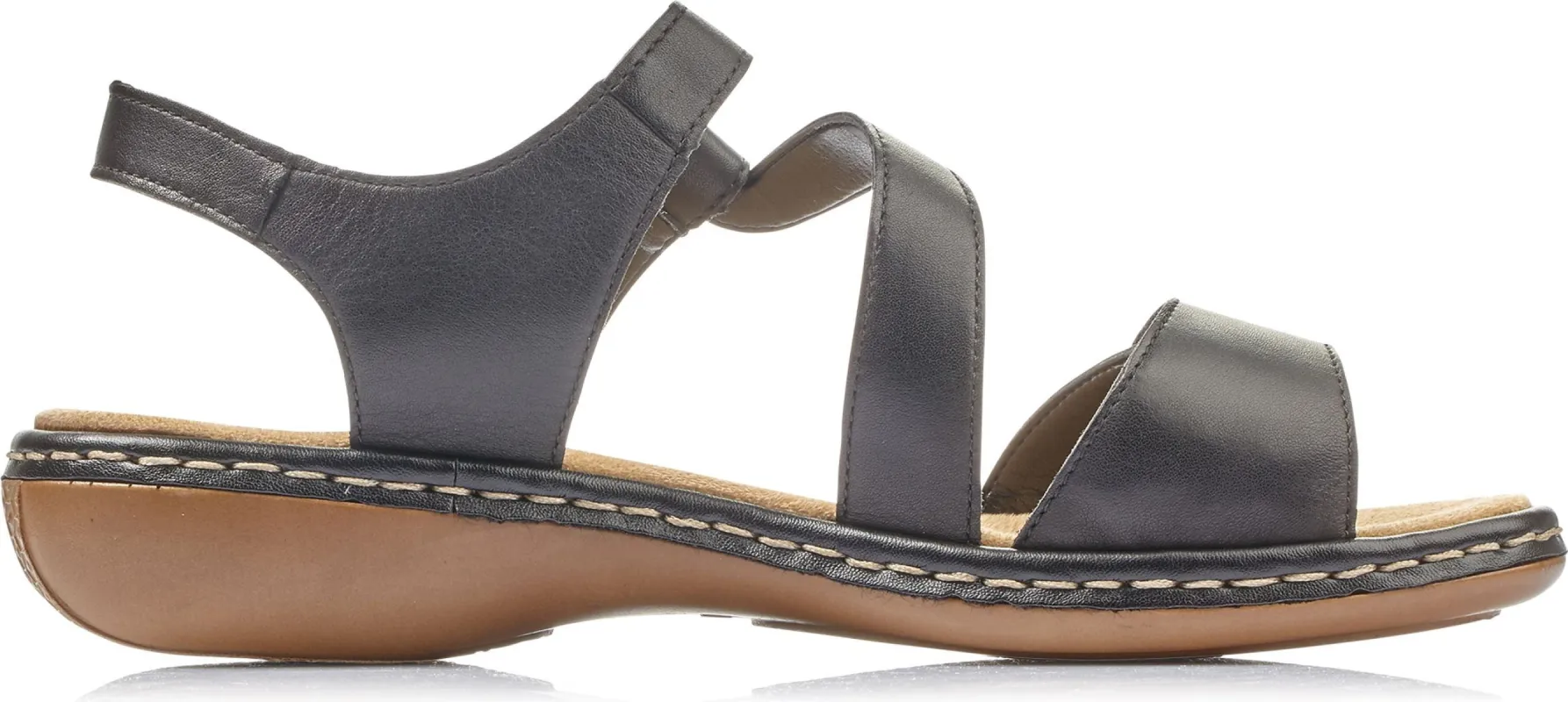 Black Criss Cross Sandal sold by Quarks / Urban Trail