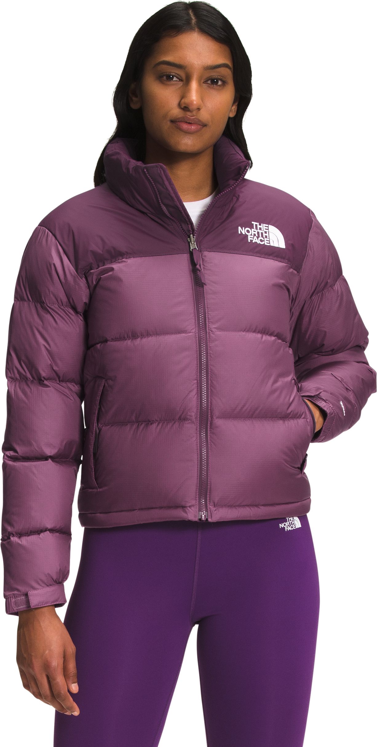 Women's 1996 Retro Nuptse Jacket Pikespurpl/blackberrywine sold by Quarks / Urban Trail product image thumbnail 2