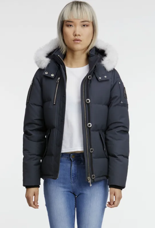 Ladies 3q Jacket Navy-natural sold by Quarks / Urban Trail