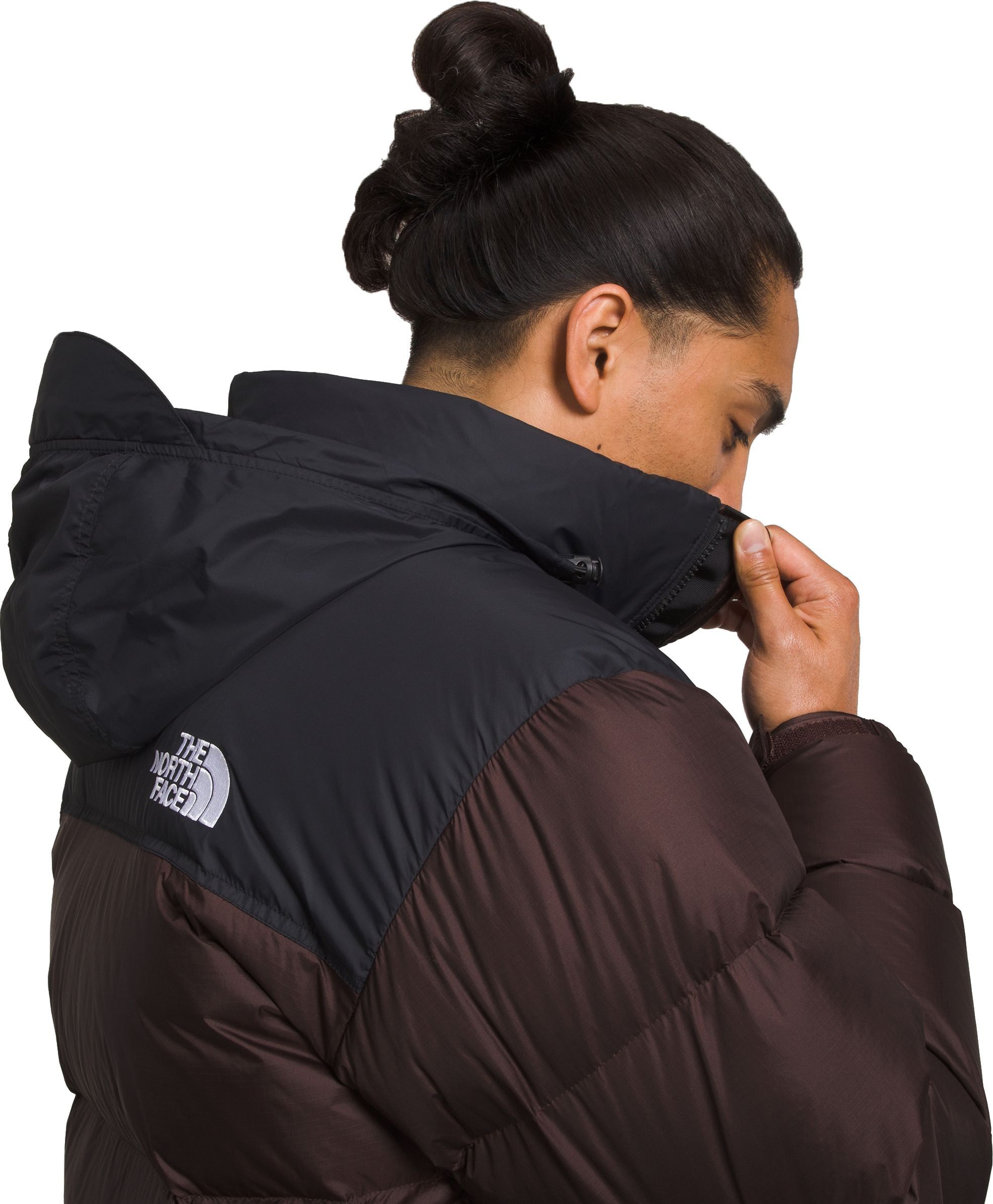 M 1996 Retro Nuptse Jacket Coal Brown TNF Black sold by Quarks / Urban Trail product image thumbnail 3